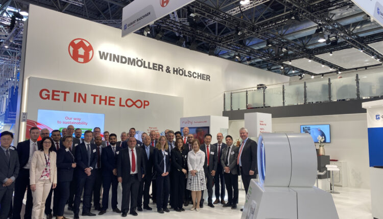 18 nationalities united at the W&H booth in Düsseldorf.